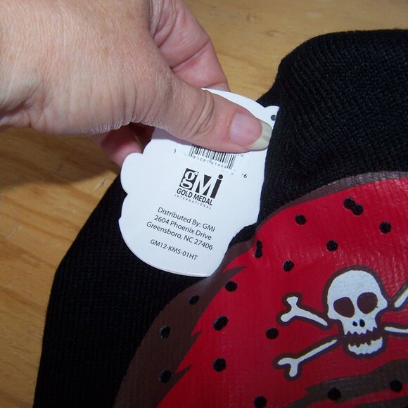 Gold Medal International Pirate Hat & Gloves Set OSFM - Picture 3 of 3